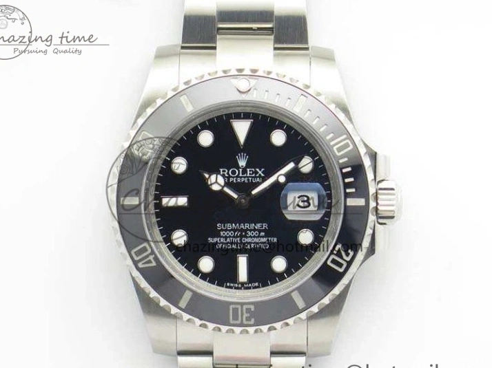 MiroTime 0506 Classic Submariner 116610 LN Black Ceramic GMF 1:1 Best Edition 904L SS Case And Bracelet SA 3512